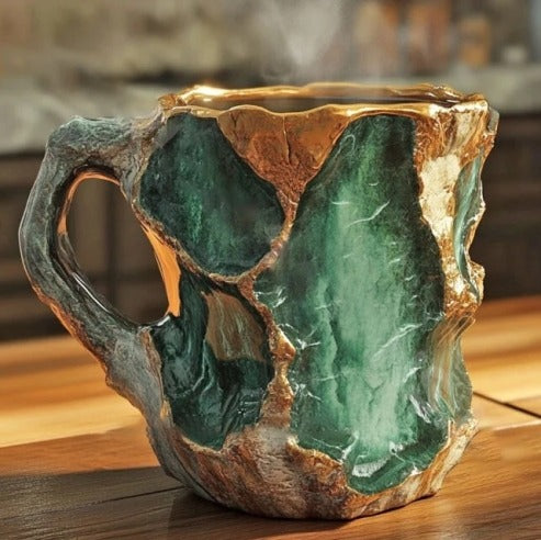 🔥2025 HOT SALE ✨️ New Mineral Crystal Coffee Mugs☕More than 2 items at half price