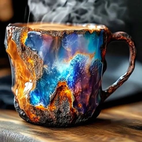 🔥2025 HOT SALE ✨️ New Mineral Crystal Coffee Mugs☕More than 2 items at half price