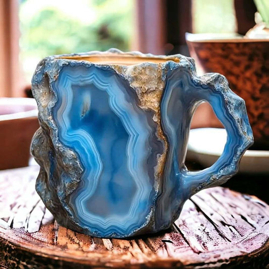 🔥2025 HOT SALE ✨️ New Mineral Crystal Coffee Mugs☕More than 2 items at half price