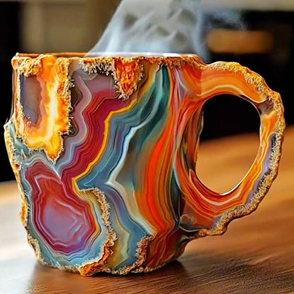 🔥2025 HOT SALE ✨️ New Mineral Crystal Coffee Mugs☕More than 2 items at half price
